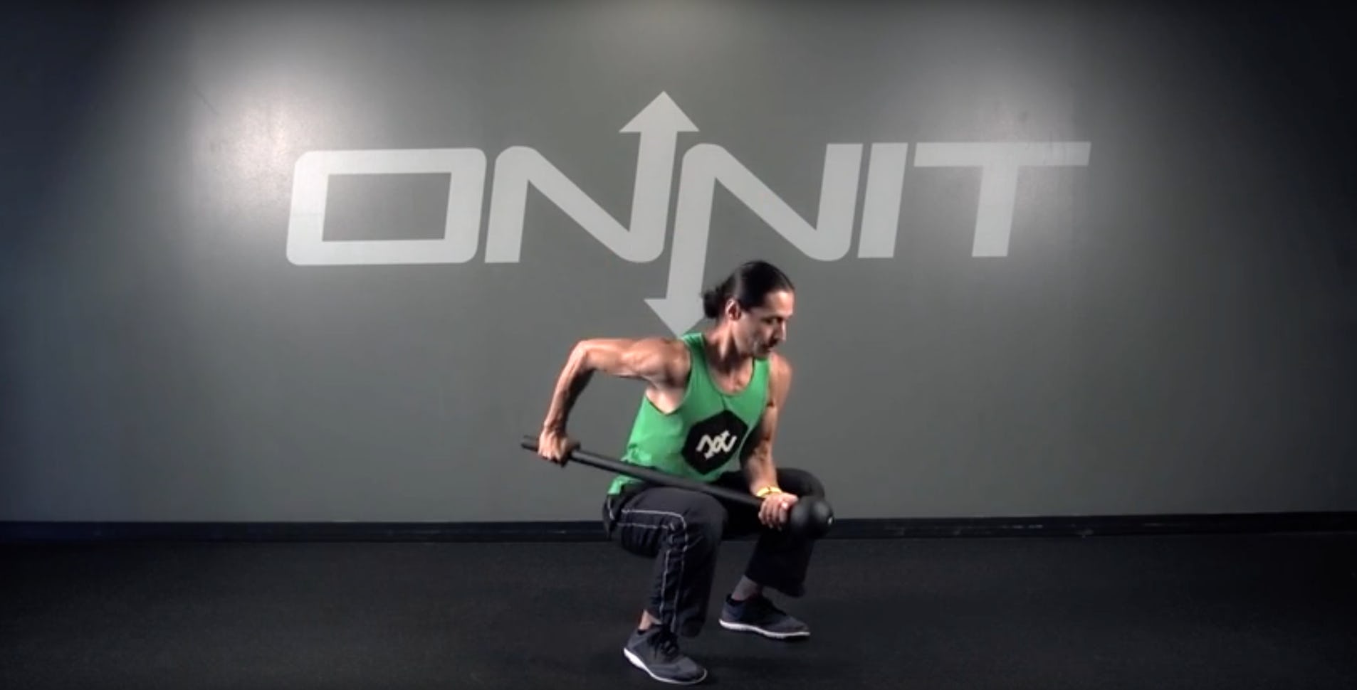 Bayonet Squat Steel Mace Exercise Onnit Academy