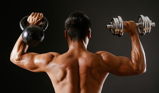 Dumbbell ou online kettlebell