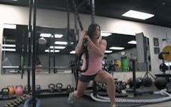 Counterweight Pulling Suspension Workout