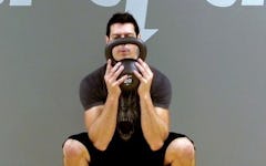 Exercise How-To: Kettlebell Clean Squat