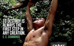 Workout Motivation: To Destroy Is the First Step…