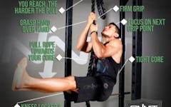 Exercise Tips: How to do the L-Sit Rope Climb