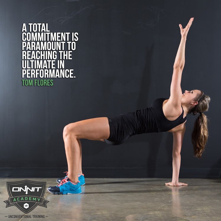 A total commitment is paramount to reaching the ultimate in performance. - Tom Flores