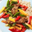 Grass-Fed Caribbean Steak and Vegetables with Coconut Rice Recipe