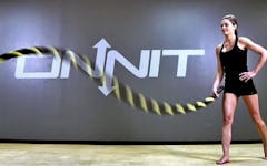 Fat Burning Battle Ropes HIIT Workout