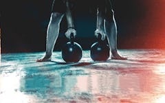 Double Heavy Kettlebell Strength Workout