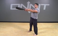 Steel Club Exercise: 2-Hand Front Swing