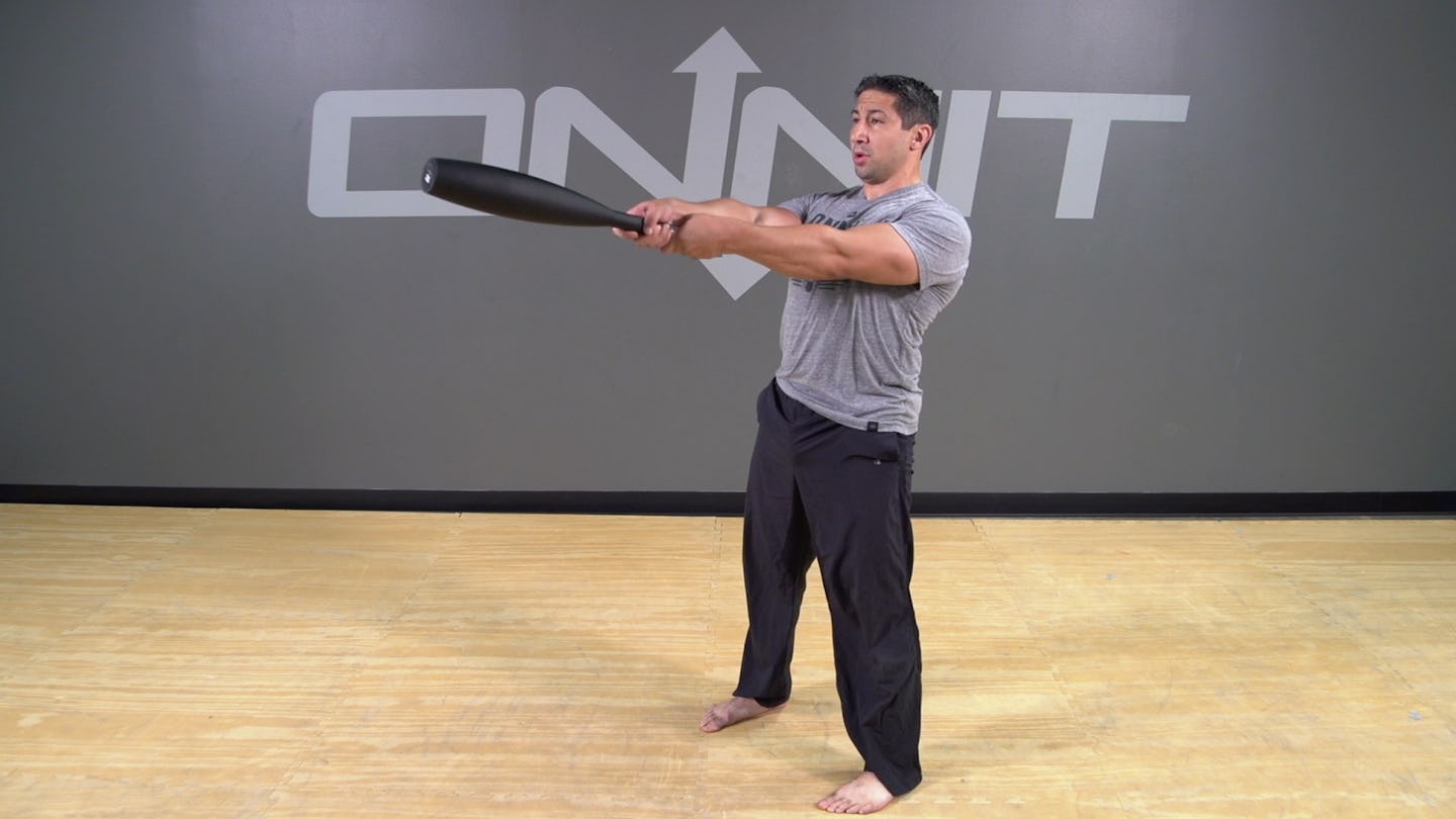 Download Steel Club Exercise: 2-Hand Front Swing | Onnit Academy