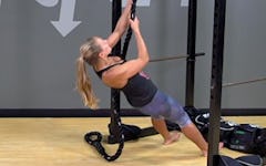 Suspension Exercise: Assisted Rope Climb