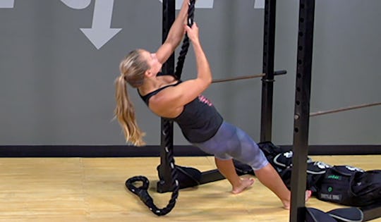 Suspension Exercise: Assisted Rope Climb