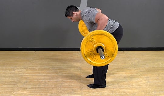 Barbell Exercise: Bent Over Row