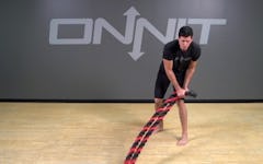 Battle Rope Exercise: Hip Toss