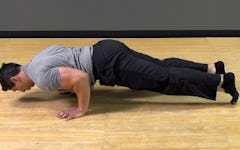 Bodyweight Exercise: Pull Plank Knee