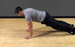 Bodyweight Exercise: Strict Push Up