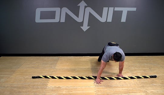 Bodyweight Exercise: In/Out Plank Walk