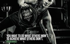 You have to do what others won't. To achieve what others don't. - Anonymous