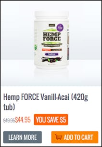 Banner Vanilla Hemp Force