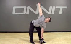 Windmill From Ground Kettlebell Exercise
