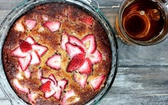 Strawberry Lemon Breakfast Cake Recipe