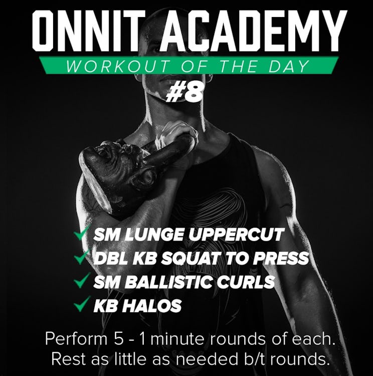 Onnit Academy Workout Of The Day #8 - Steel Mace & Kettlebell Workout ...