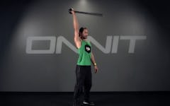 Spear Press Steel Mace Exercise