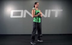 Climber Squat Steel Mace Exercise