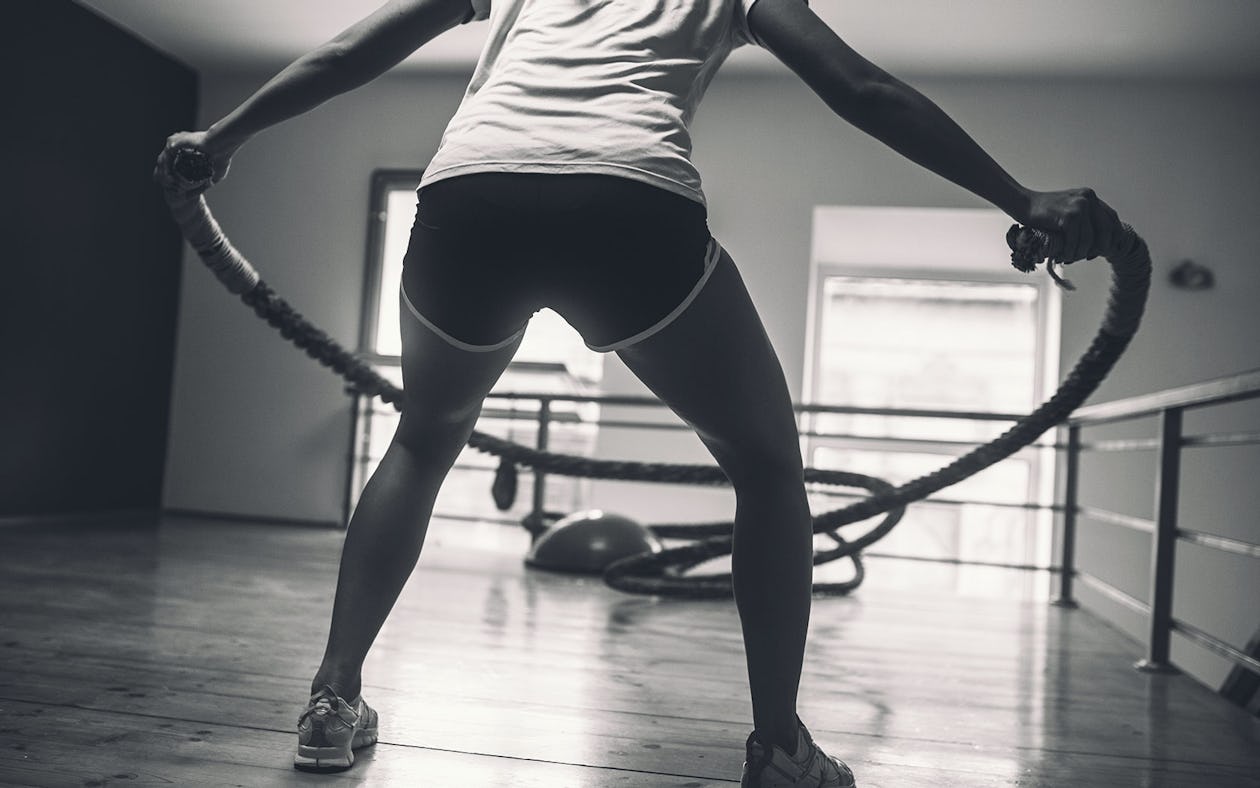 15 Minute Rope Trainer Workout for Weight Loss