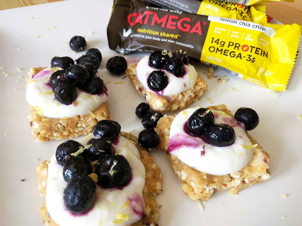 4 Recipes to Turn Your Oatmega Protein Bars Into Healthy Desserts