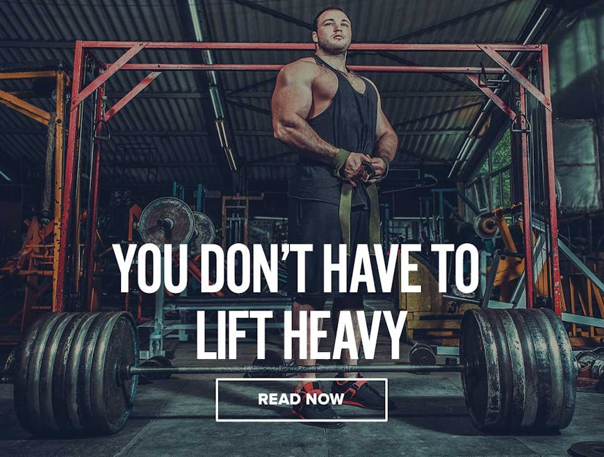 You Don't Need to Lift Heavy, Just Heavier – RP Strength