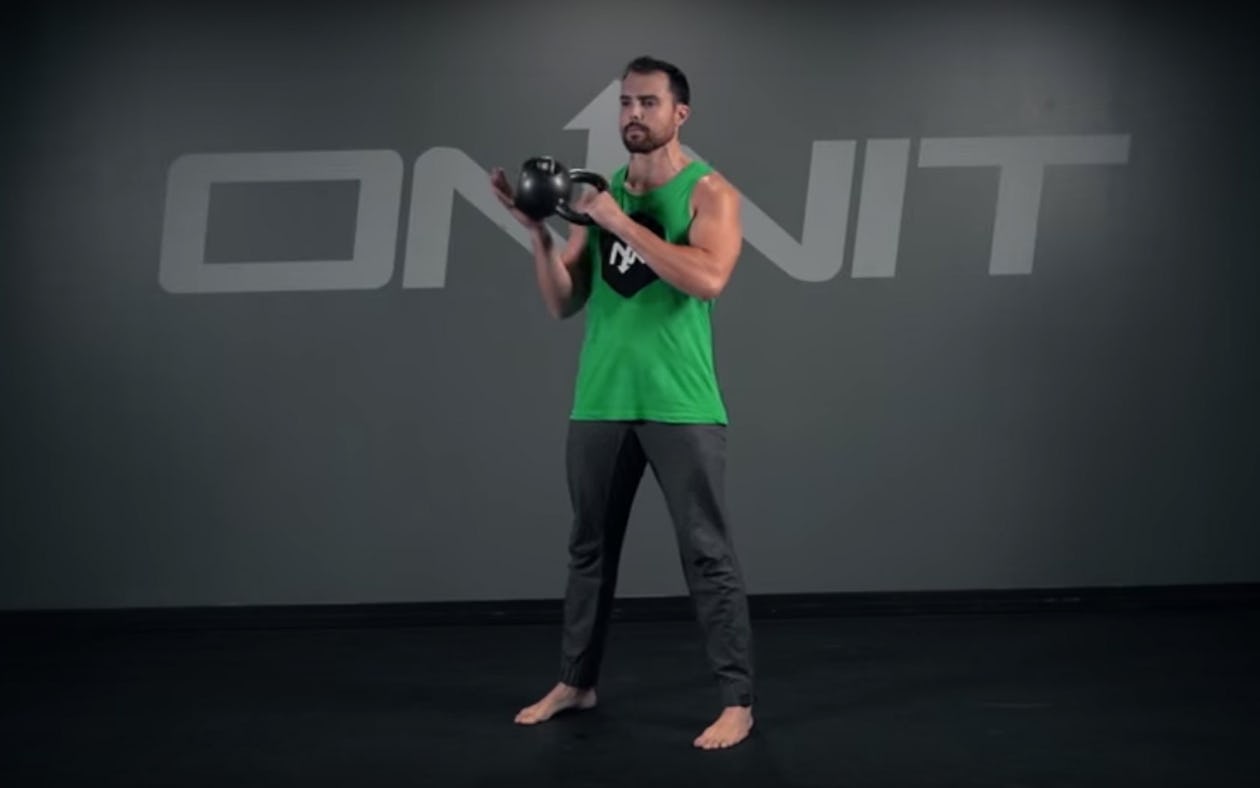 Kettlebell Figure 8 to Hold Exercise Onnit Academy
