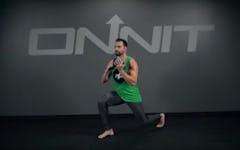 Kettlebell Figure 8 to Reverse Lunge Exercise
