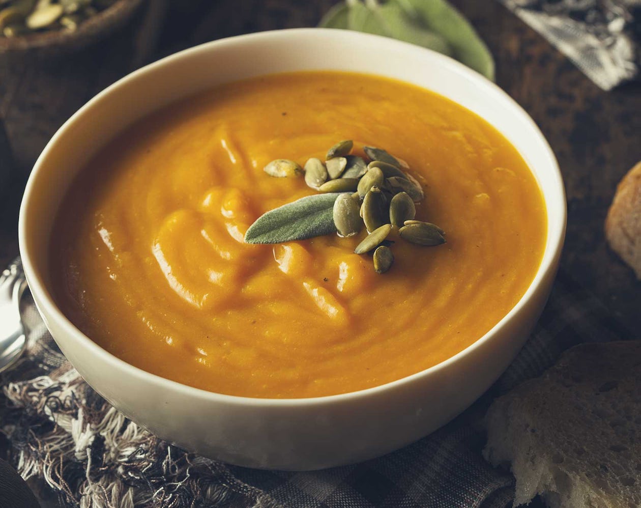 Slow-Cooker Butternut Squash Ginger Soup