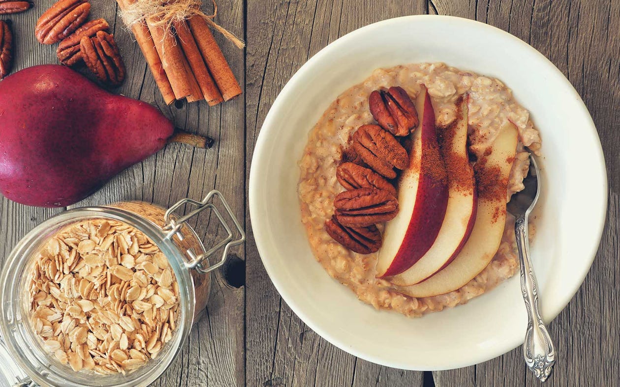 Pear & Pecan Overnight Oats