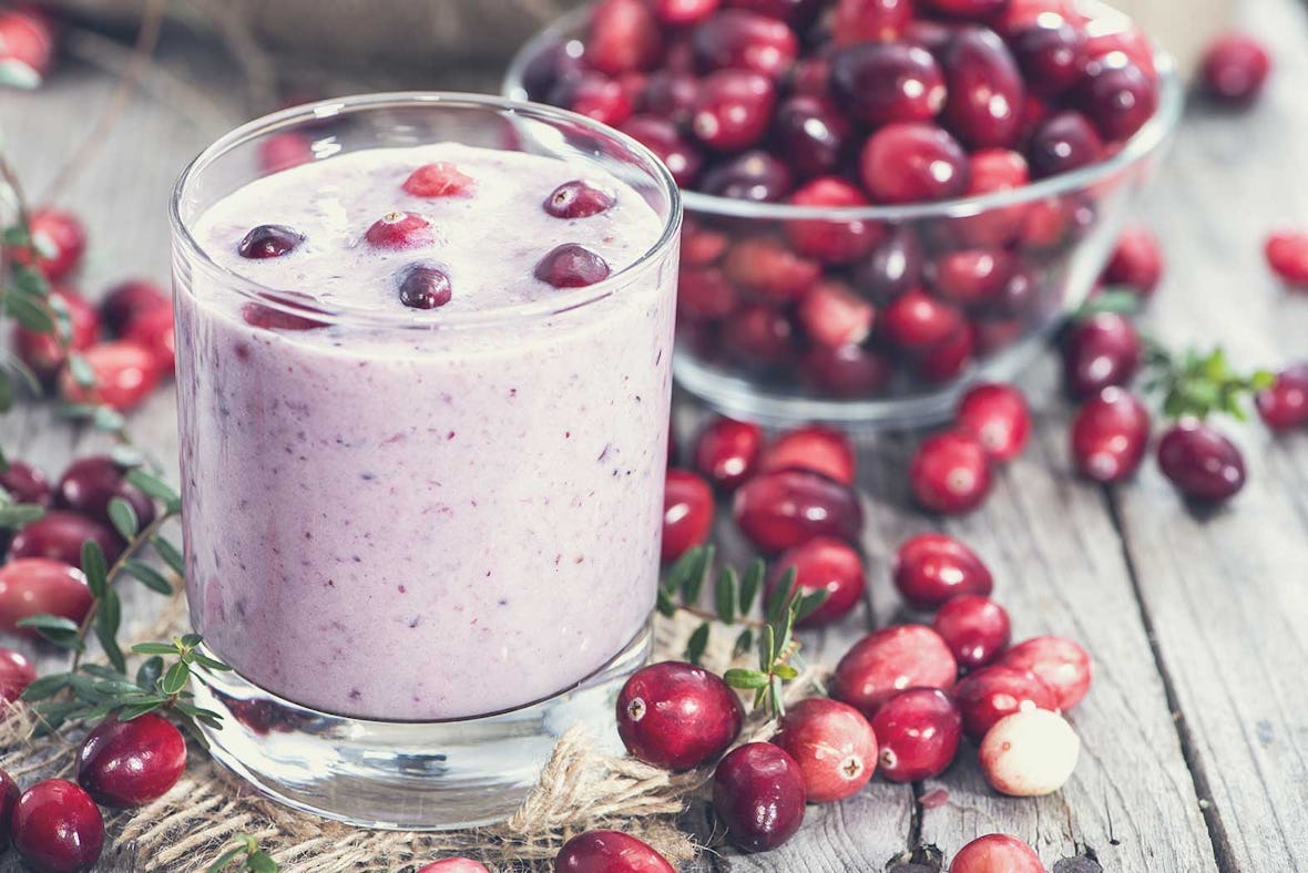 Dessert: Cranberry Smoothie