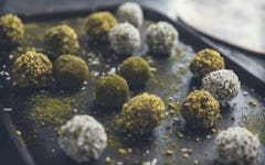 Matcha Chai Pistachio Balls Recipe