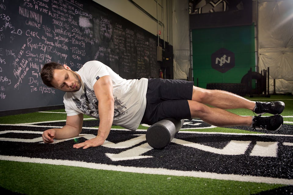 How to Use a Foam Roller for Hip Flexor Tension - Steel Supplements