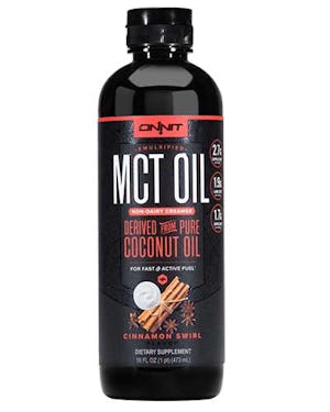Onnit Cinnamon Swirl Emulsified MCT Oil.