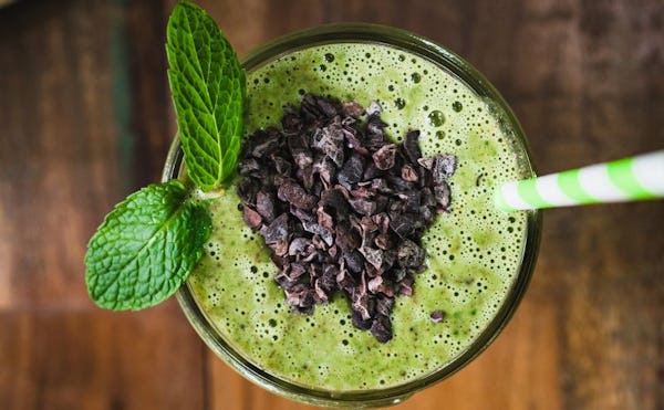 Keto Mint Chip Smoothie