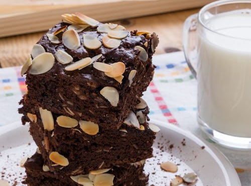 Salted Chocolate Almond Brownies