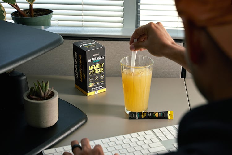 ONNIT Alpha BRAIN Instant Nootropic Brain Pineapple Punch Drink