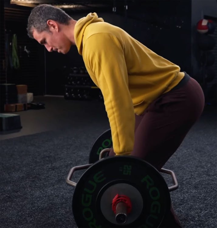 Onnit Editor-in-Chief Sean Hyson, C.S.C.S., demonstrates the B-stance RDL.