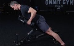 Do Chest-Supported Rows To Build Back Strength